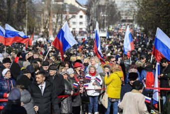 Тверская область присоединилась к акции «Россия. Крым. Донбасс»