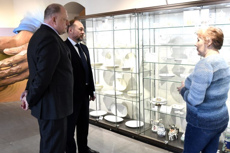 Сергей Голубев совершил рабочую поездку в Старицкий район