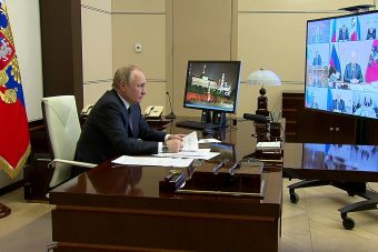 Губернатор Игорь Руденя принял участие в совещании под руководством Президента РФ о мерах социально-экономической поддержки 