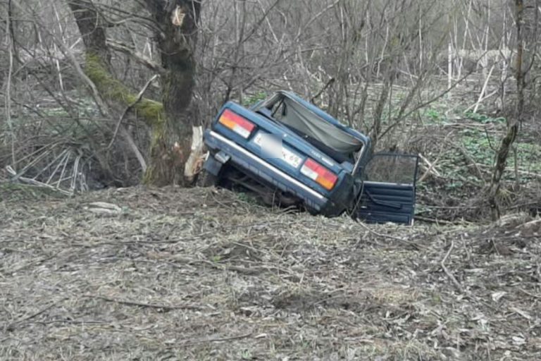 В Тверской области пенсионер погиб за рулем столкнувшейся с деревом легковушки