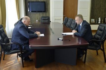 Сергей Голубев и директор филиала "Россельхозбанка" обсудили поддержку сельского хозяйства Тверской области Сергей Голубев и директор филиала "Россельхозбанка" обсудили поддержку сельского хозяйства Тверской области