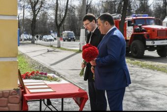Полпред Президента РФ и Губернатор Тверской области навестили пострадавших при пожаре сотрудников НИИ ВКО