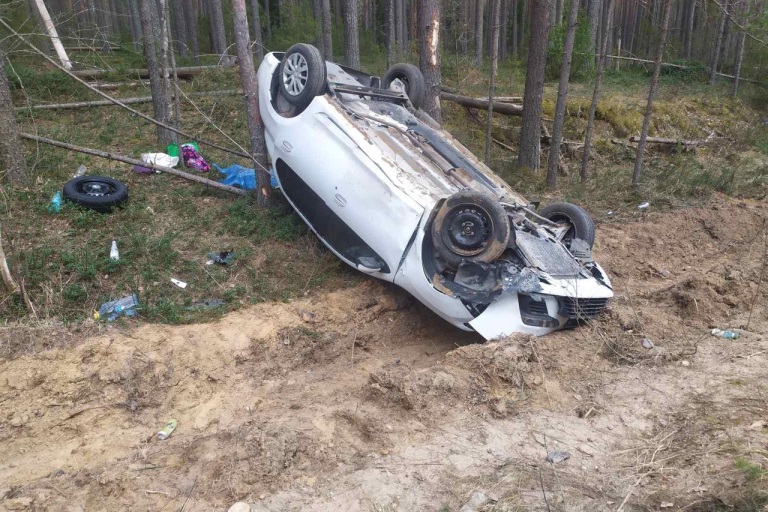 В Тверской области в ДТП с участием Renault Logan пострадали два человека