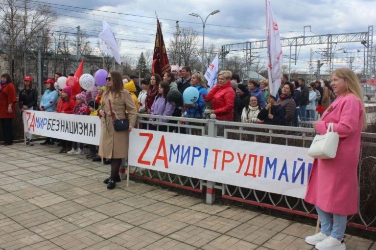 В Бологое прошли патриотические мероприятия и акции в честь Первомая