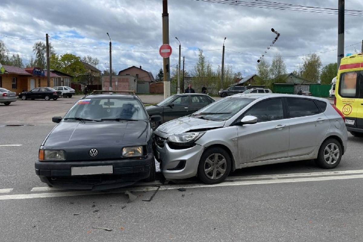 Пожилая женщина пострадала в ДТП в Пролетарском районе Твери