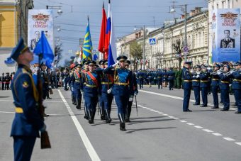 В Твери состоялся Парад Победы