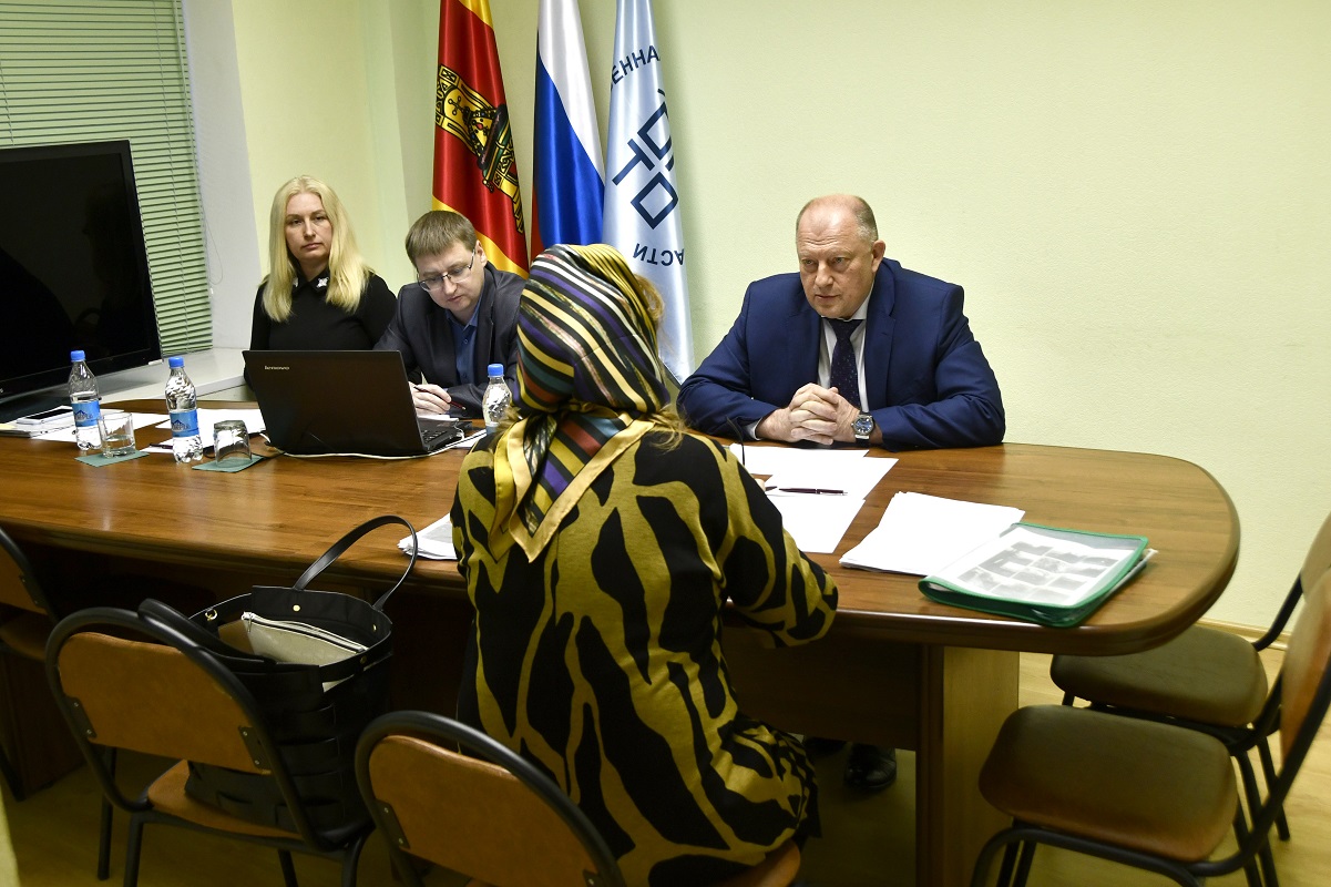 Председатель Законодательного Собрания Тверской области Сергей Голубев провёл приём граждан