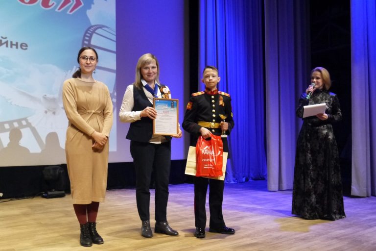 В Тверской области суворовец награждён как лучший режиссёр на фестивале детского кино