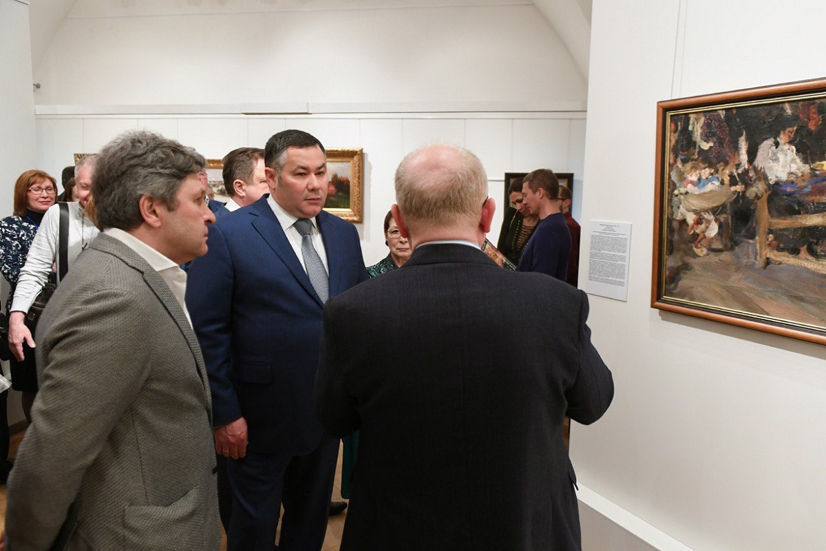 В Тверском императорском дворце открылась уникальная выставка Передвижники. Русское искусство XIX начала ХХ веков