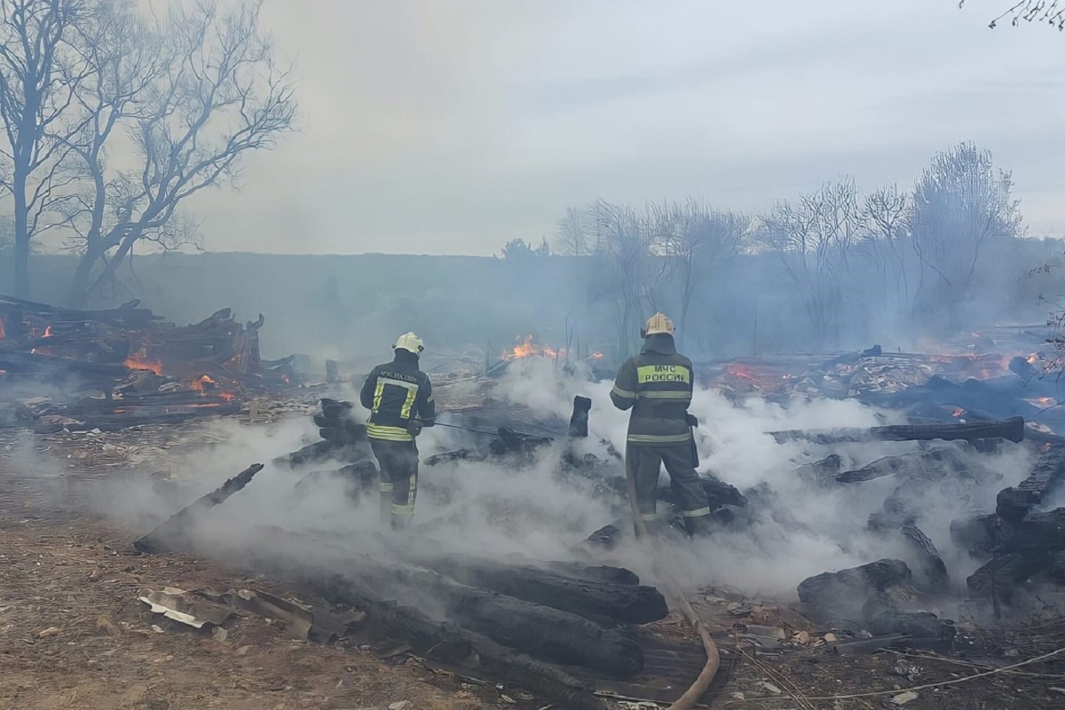 В Тверской области пожар уничтожил 6 домов