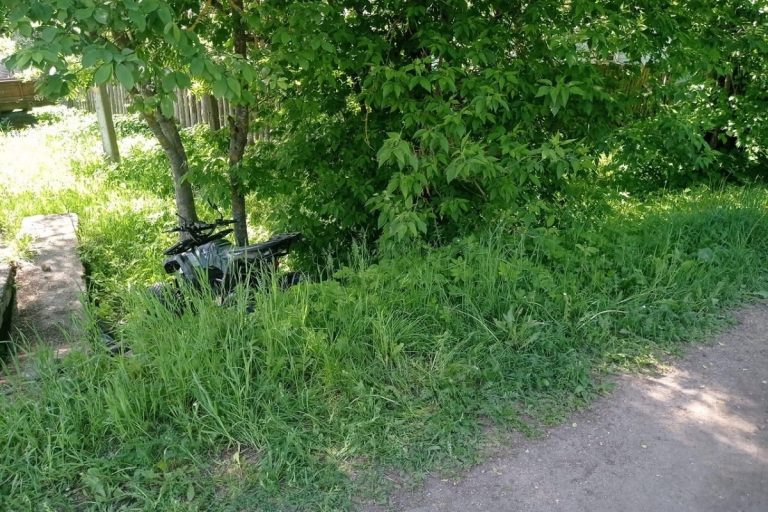 В Тверской области погиб престарелый водитель квадроцикла