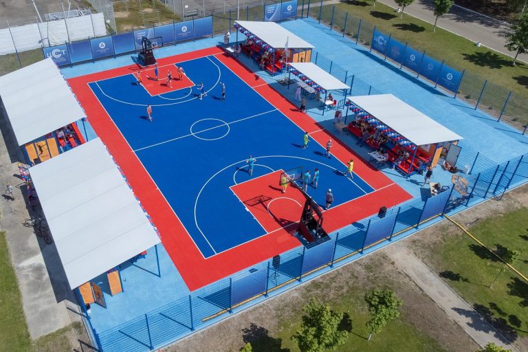 В Удомле открылся современный баскетбольный стадион международного уровня