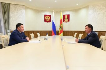 Губернатор Тверской области обсудил с главой Спировского муниципального округа вопросы здравоохранения и газификации