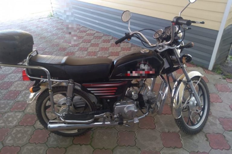 В Тверской области задержали парня, укравшего чужой мотоцикл