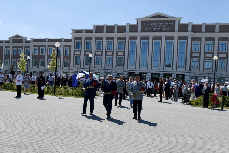 В Тверском суворовском военном училище прошел торжественный выпускной