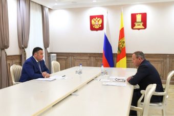 Губернатор Тверской области провел встречу с главой Нелидовского городского округа
