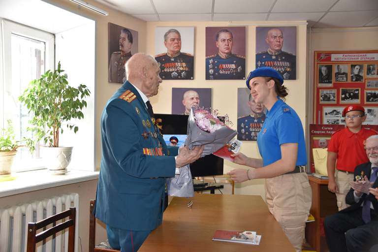 Фронтовику – Почетному гражданину Тверской области Спартаку Сычеву исполнилось 99 лет