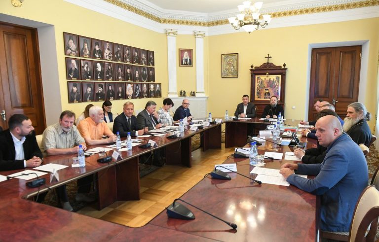 У Спасо-Преображенского собора установят скульптуру святителя Симеона и молодого Михаила Тверского