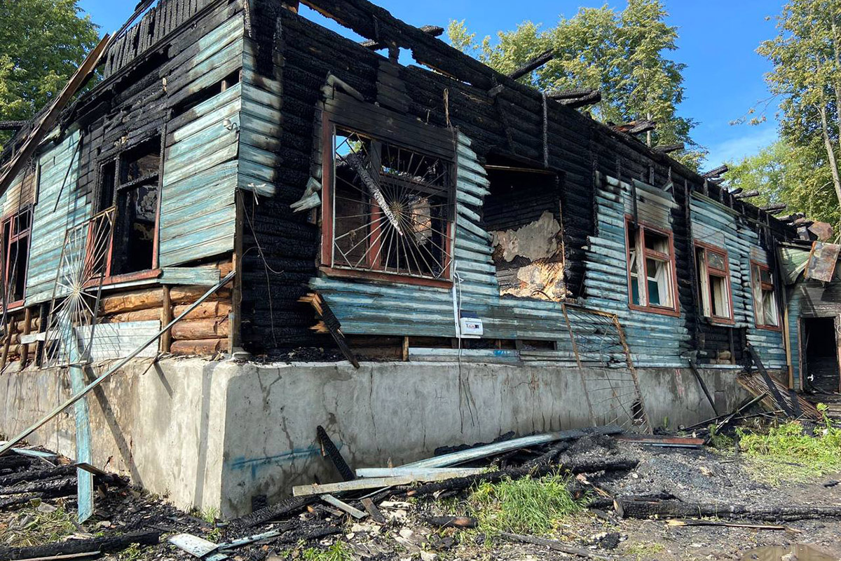 Пожар в Конаковской ЦРБ: погиб один человек