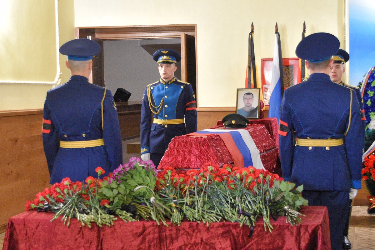 13 июля в Твери простились с погибшим в военной спецоперации Павлом Лебедевым