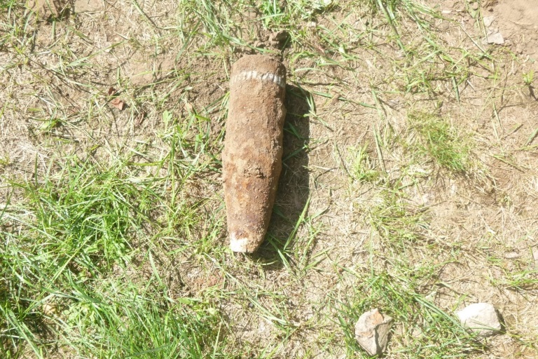 В Тверской области обнаружен артиллерийский снаряд