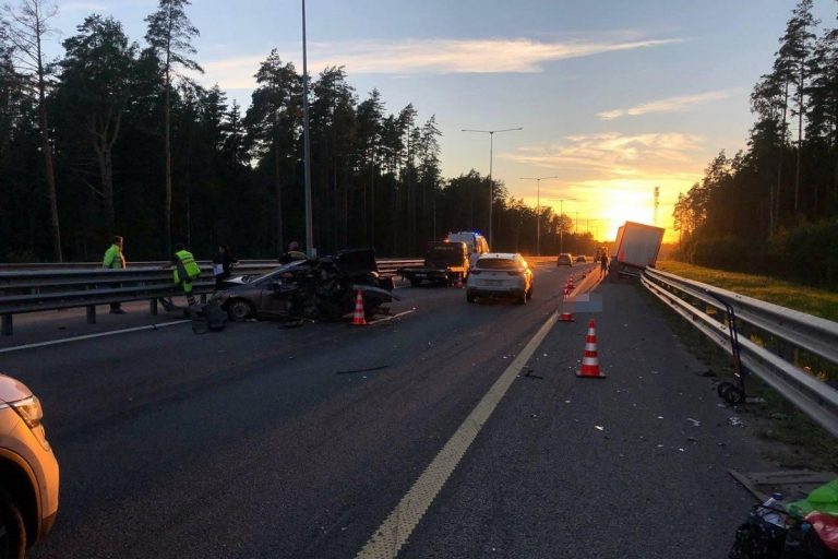 Невнимательный водитель КамАЗа сбил насмерть пешехода на М-11 в Тверской области