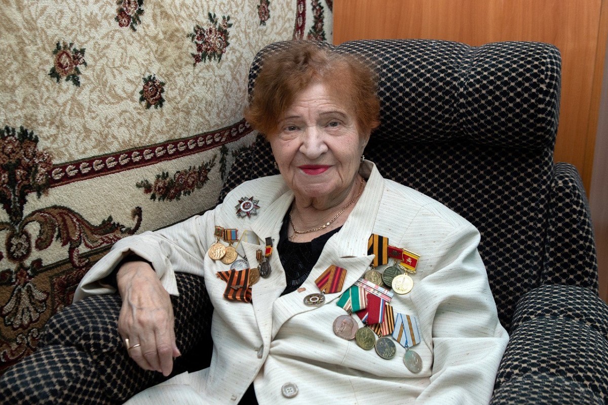 Участнице войны Галине Макеевой исполнилось 97 лет
