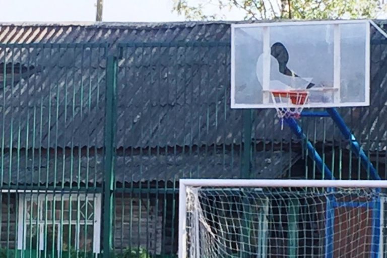Новая спортивная площадка в Тверской области не выдержала первый же удар мяча