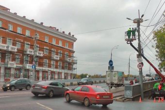 Мост через Волгу в Твери стал тихоходным Мост через Волгу в Твери стал тихоходным