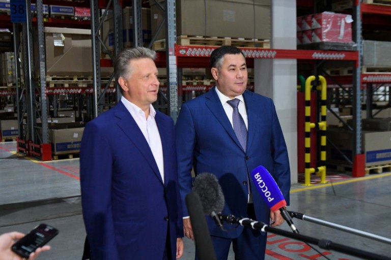 Игорь Руденя посетил логистический комплекс «АвтоВАЗа» в Калининском районе
