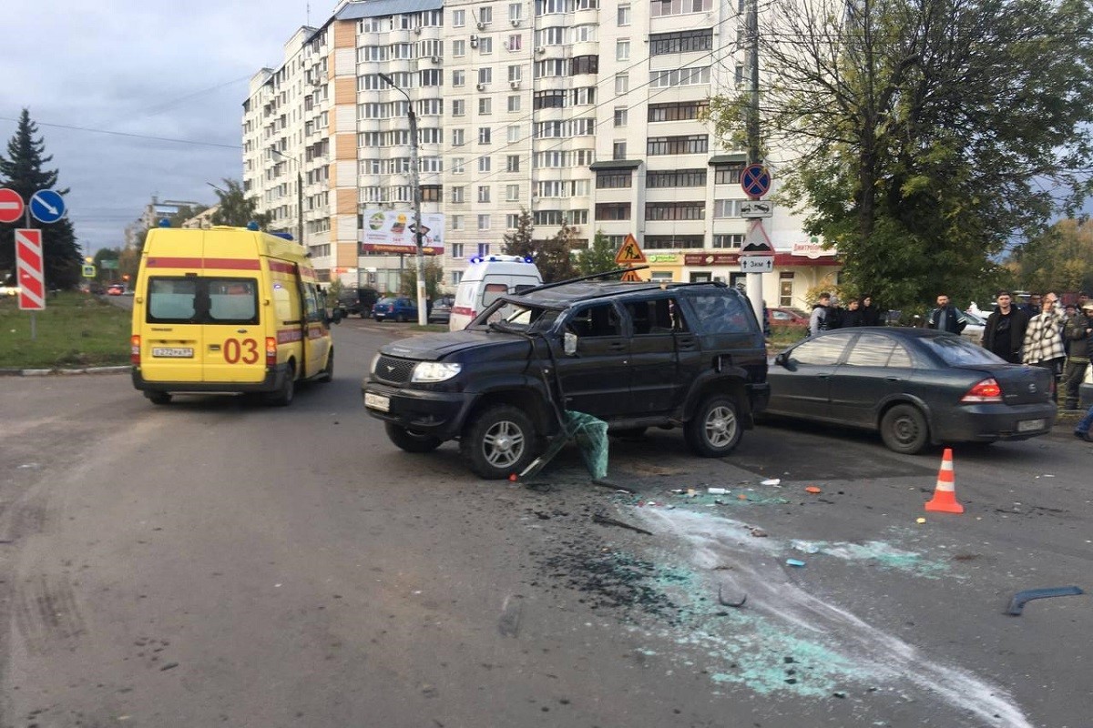 Двое малолетних детей пострадали в ДТП в Твери
