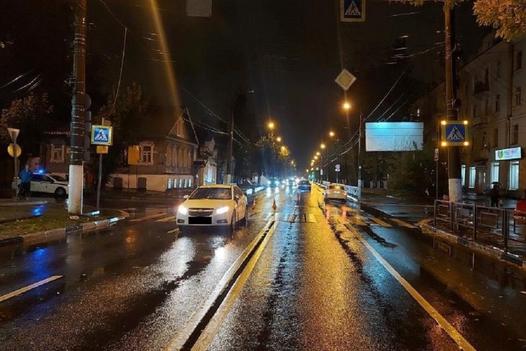 Пешехода сбили в Центральном районе Твери