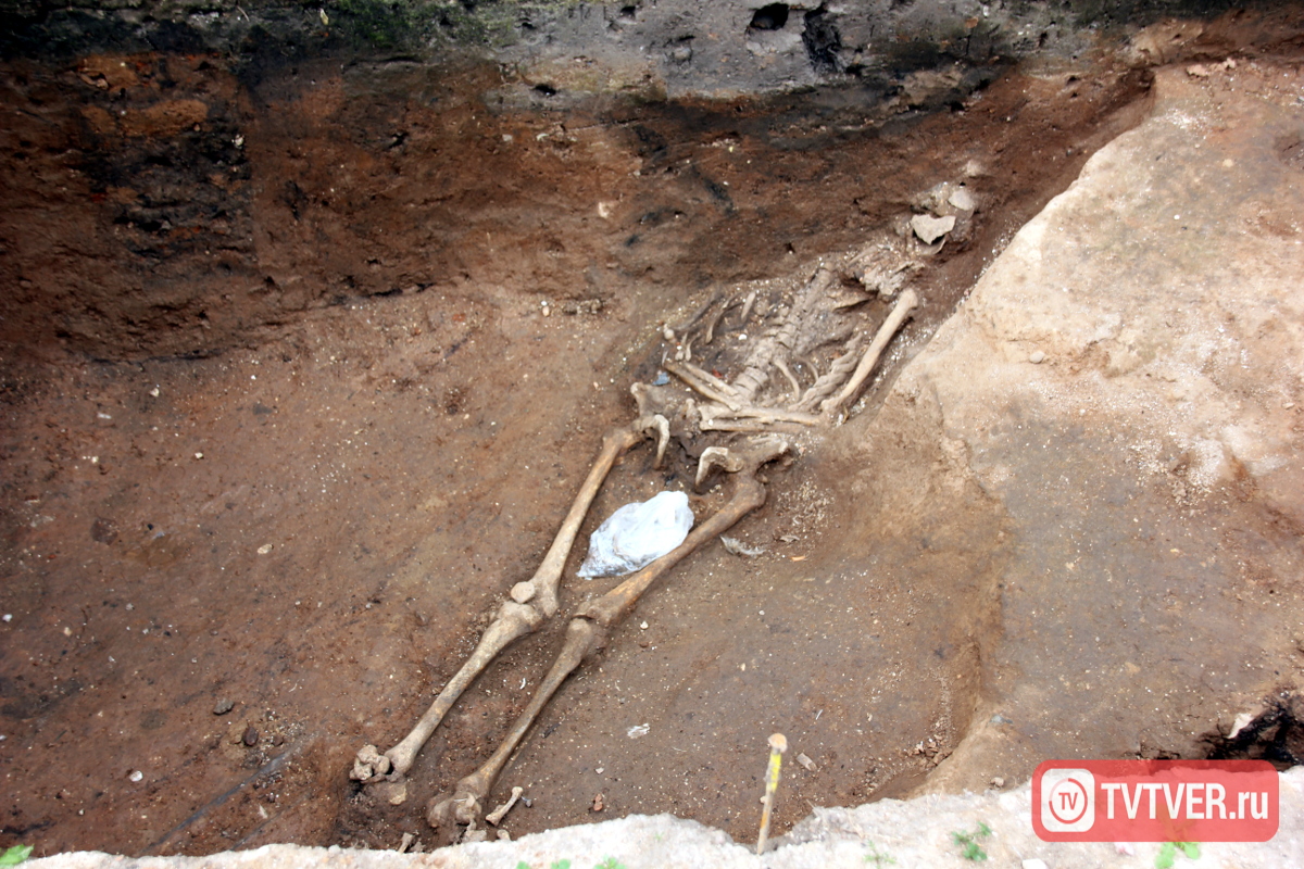 В Тверской области обнаружены останки первых христиан