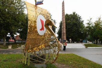 Игорь Руденя находится с рабочей поездкой в Кимрах