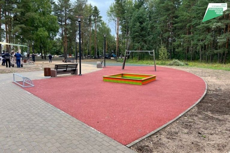 Новый сквер открыли в микрорайоне Мигалово в Твери