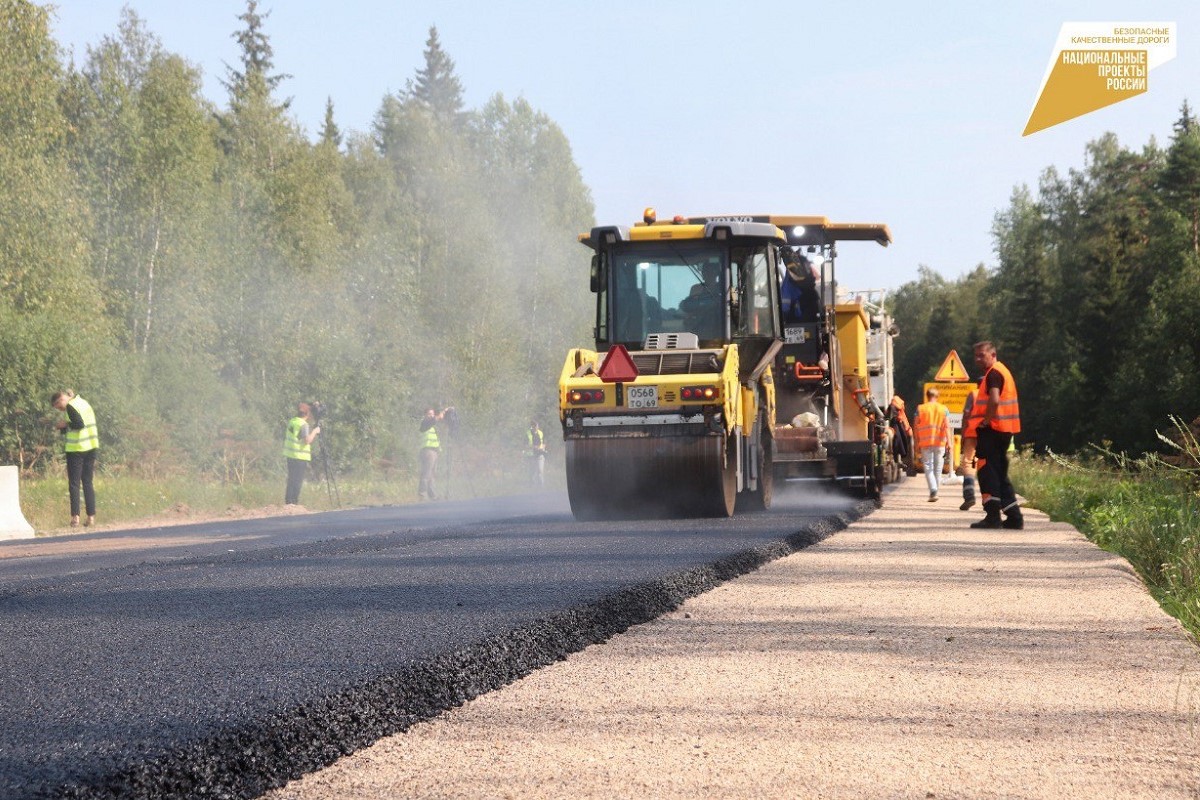 Начался очередной этап ремонта дороги Торжок  Осташков