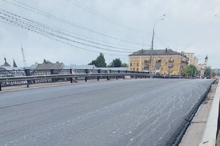Новый мост в Твери после ремонта полностью откроют 19 сентября