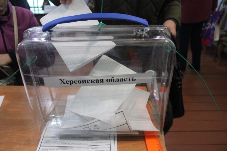 В Тверской области завершается референдум по вопросу вхождения ДНР, ЛНР, Запорожской и Херсонской областей в состав России