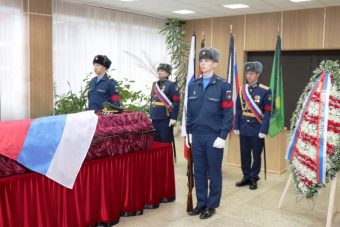 В Тверской области простились с бойцом, погибшим в ходе спецоперации