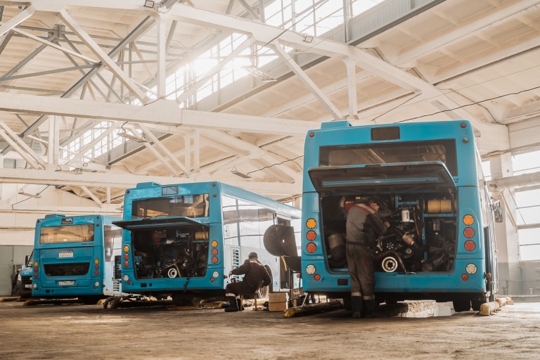 В Тверской области пассажирские автобусы готовят к работе в зимний период