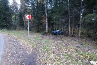 Погиб водитель легковушки, вылетевшей в кювет в Тверской области