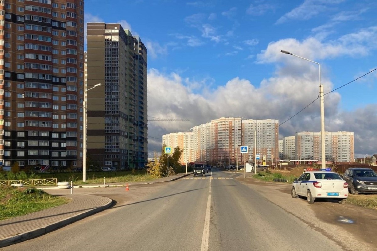 Пешехода сбили в Пролетарском районе Твери