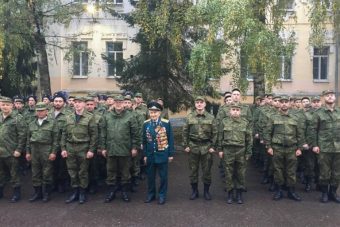 Ветераны Великой Отечественной войны патриотически напутствуют мобилизованных жителей Тверской области