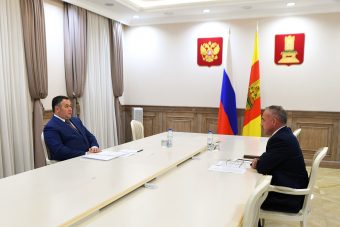 Глава Кесовогорского района попросил губернатора помочь отремонтировать школу