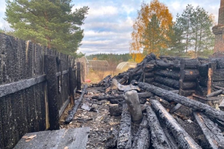 Устанавливаются обстоятельства смерти мужчины и женщины, найденных при пожаре в Тверской области