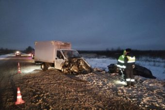 Женщина погибла в лобовом ДТП в Тверской области