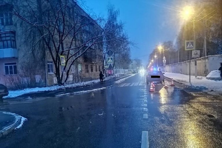 Пешехода сбили в Пролетарском районе Твери
