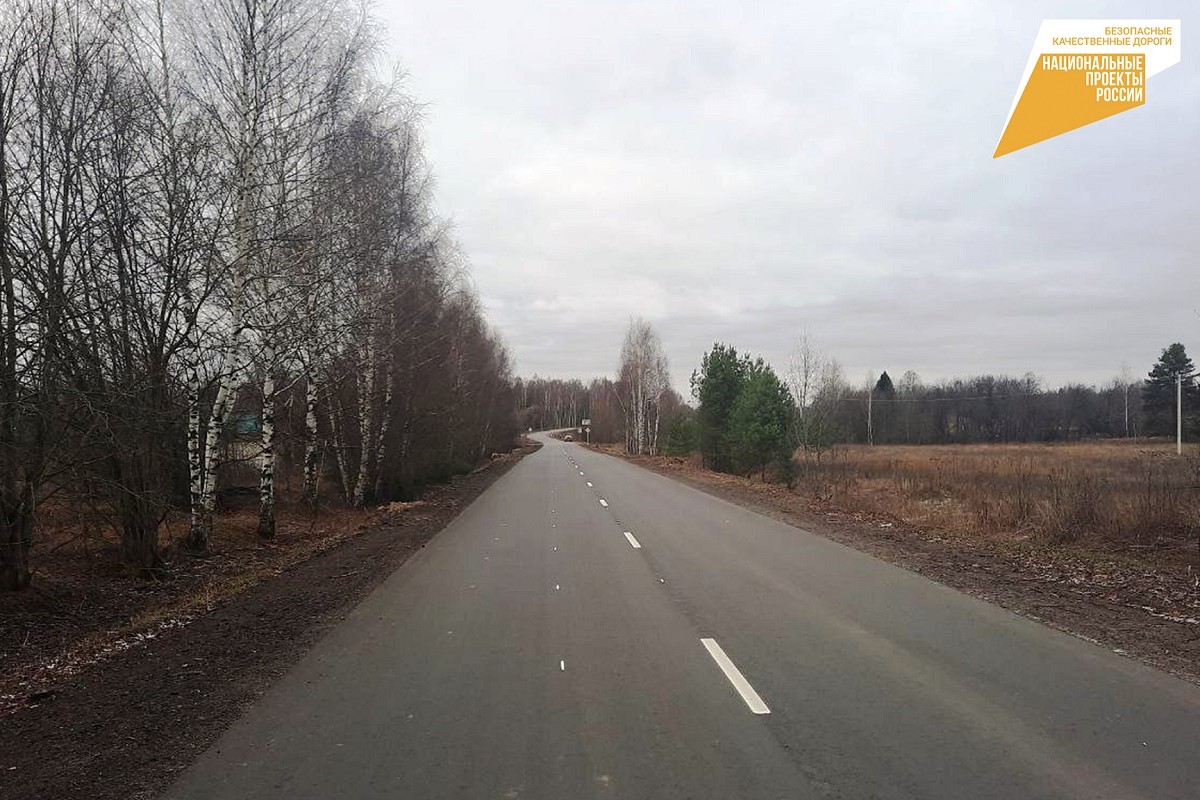 В Тверской области отремонтировали дорогу к храмам