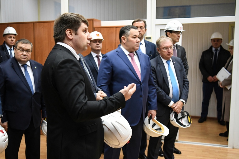 Губернатор Тверской области посетил Конаковскую ГРЭС