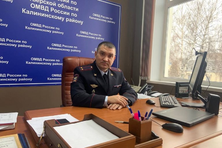 Новым начальником полиции по Калининскому району назначен подполковник Чебуздин